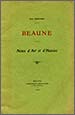 Beaune - Notes d'Art et d'Histoire – Henri Bernard